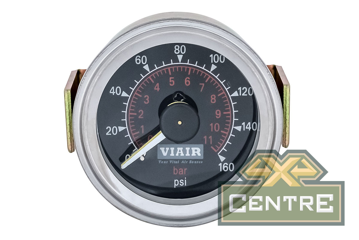 Манометр бортовой 2 стрелки 2" от 0 до 11атм чёрн. Манометр бортовой 2 стрелки 2" от 0 до 11атм чёрн.